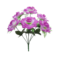 Искусственные цветы «Розочка с пластиком»